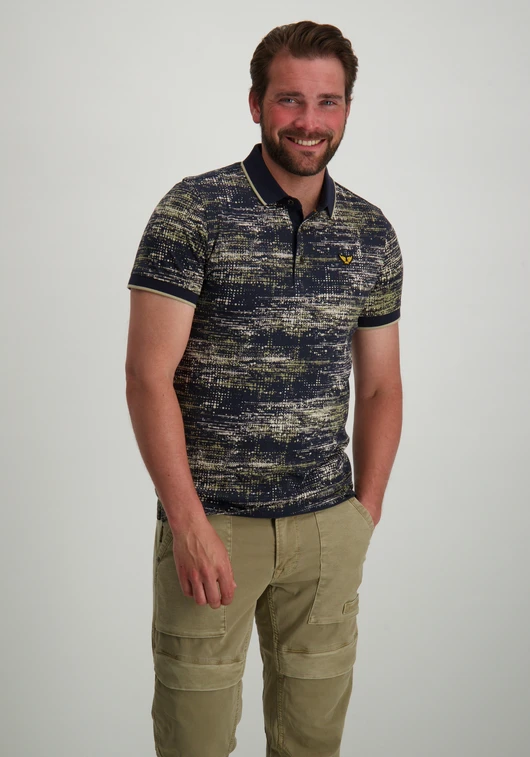 PME Legend Short sleeve polo single jersey ao PPSS2503894