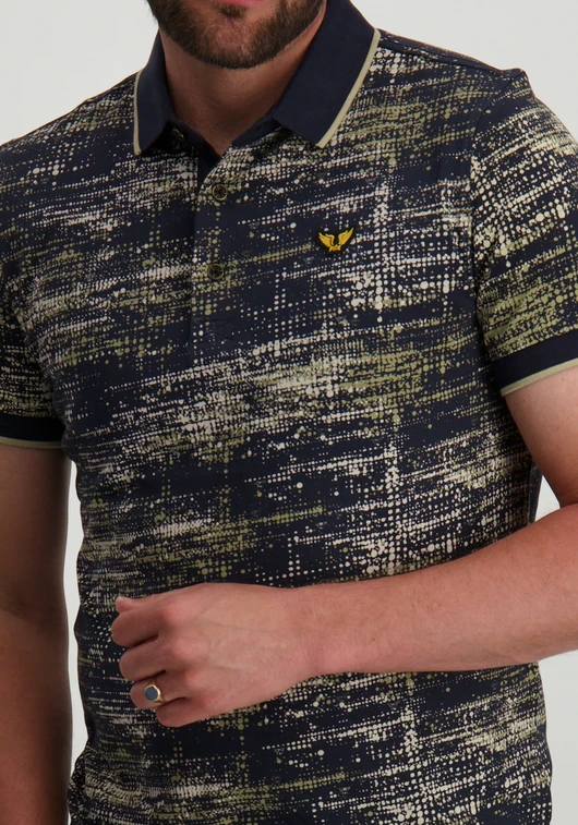 PME Legend Short sleeve polo single jersey ao PPSS2503894
