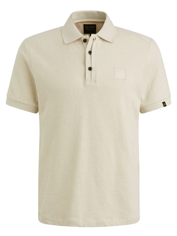 PME Legend Short sleeve polo slub jacquard je PPSS2504865