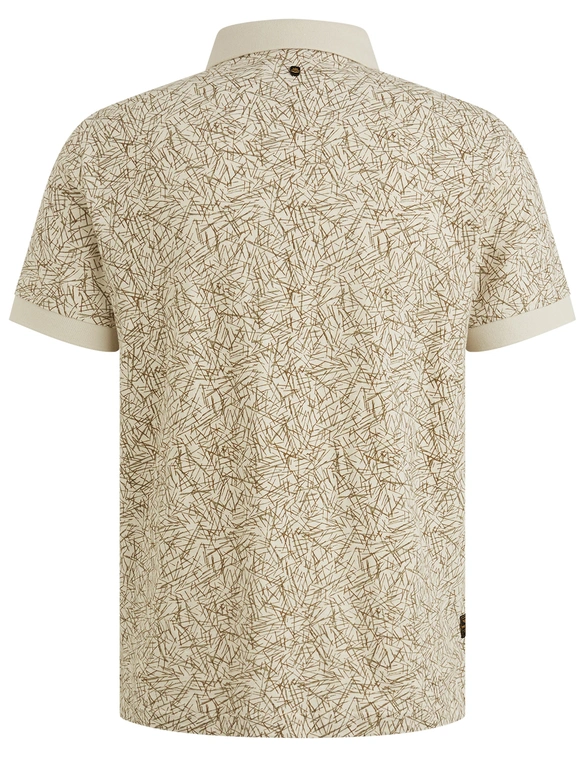 PME Legend Short sleeve polo slub jersey aop PPSS2506893