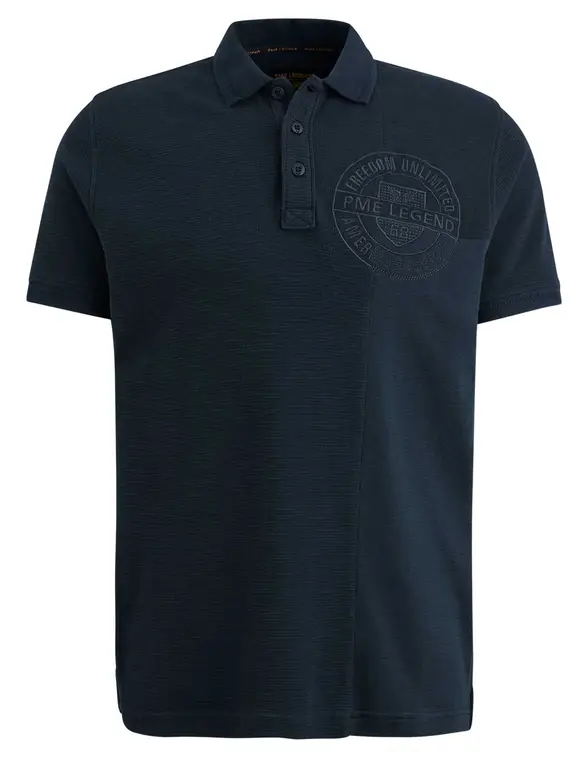 PME Legend Short sleeve polo Stretch jersey PPSS2404853