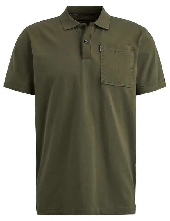 PME Legend Short sleeve polo Stretch jersey PPSS2404856