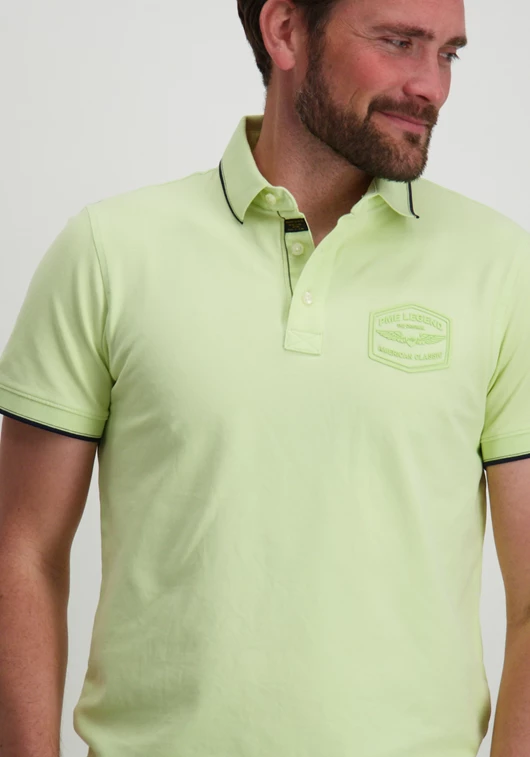 PME Legend Short sleeve polo Stretch pique pa PPSS2404867