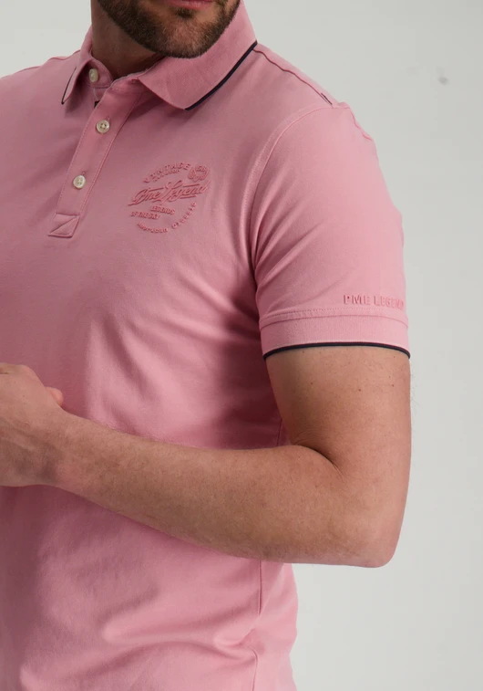 PME Legend Short sleeve polo stretch pique pa PPSS2504867