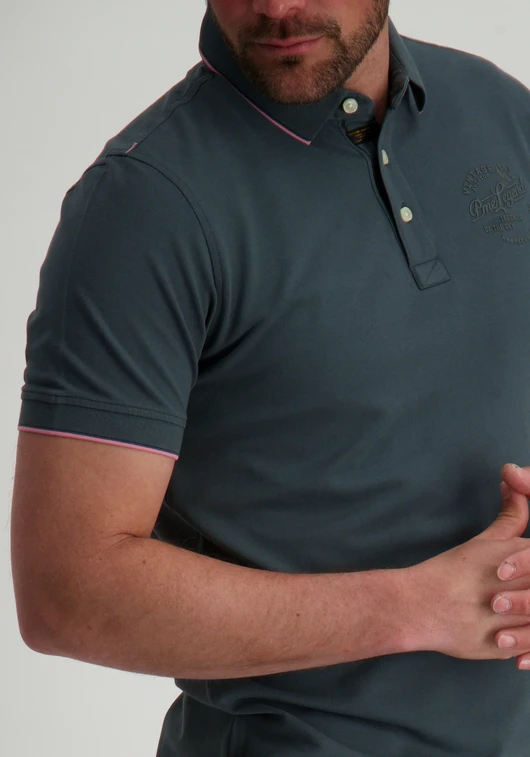 PME Legend Short sleeve polo stretch pique pa PPSS2504867