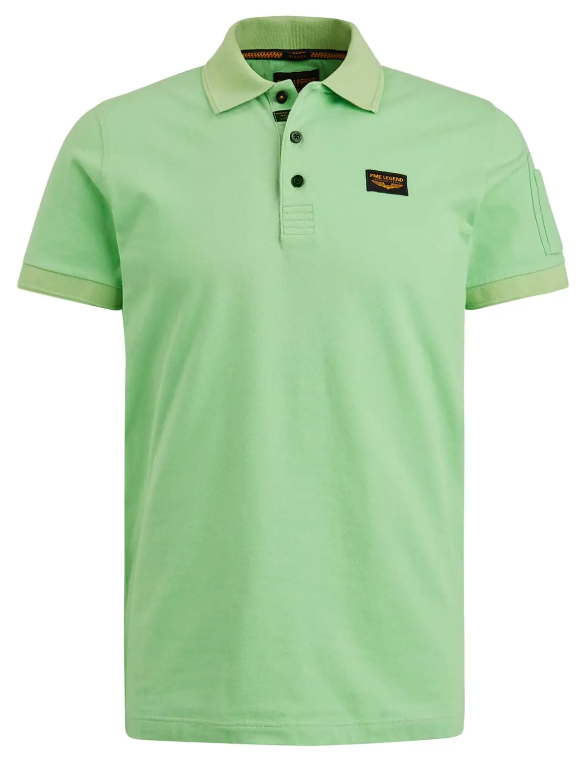 PME Legend Short sleeve polo Trackway polo PPSS2304899 groen kopen