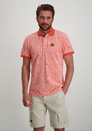 PME Legend Short sleeve polo Two tone pique p PPSS2404851