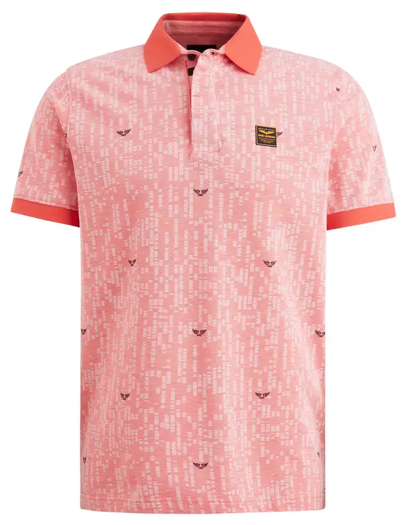 PME Legend Short sleeve polo Two tone pique p PPSS2404851