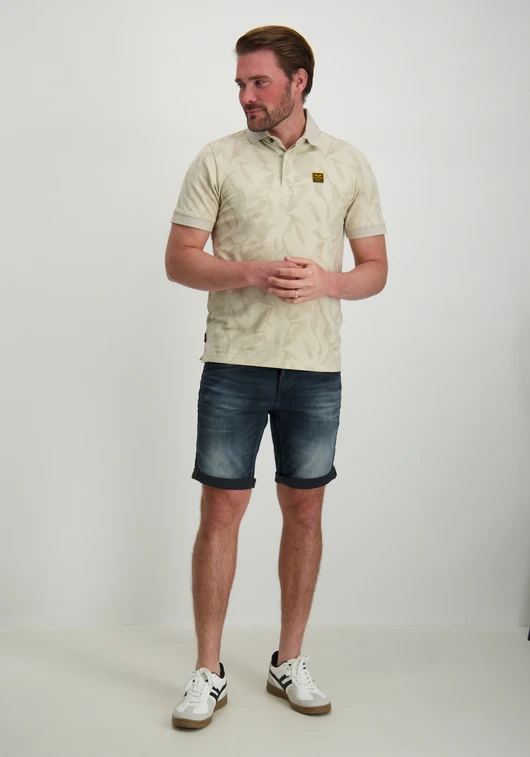PME Legend Short sleeve polo two tone pique p PPSS2504851