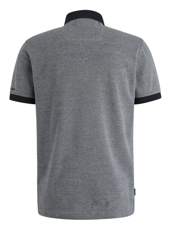 PME Legend Short sleeve polo two tone pique PPSS2503858