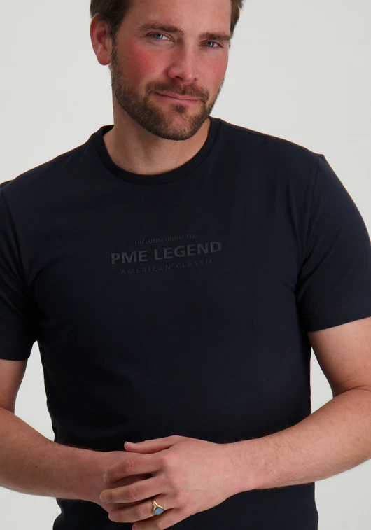 PME Legend Short sleeve r-neck cotton elastan PTSS2504584