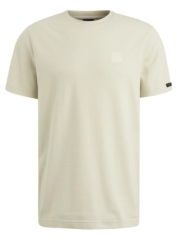 PME Legend Short sleeve r-neck jacquard strip PTSS2502563