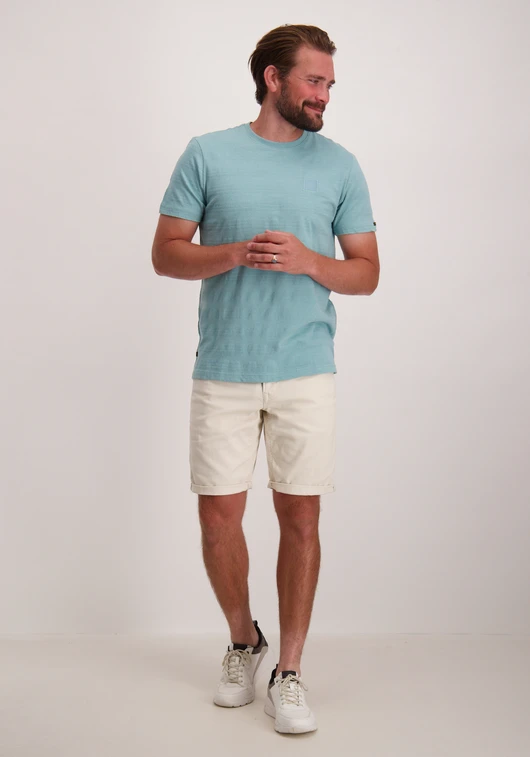 PME Legend Short sleeve r-neck jacquard strip PTSS2505573