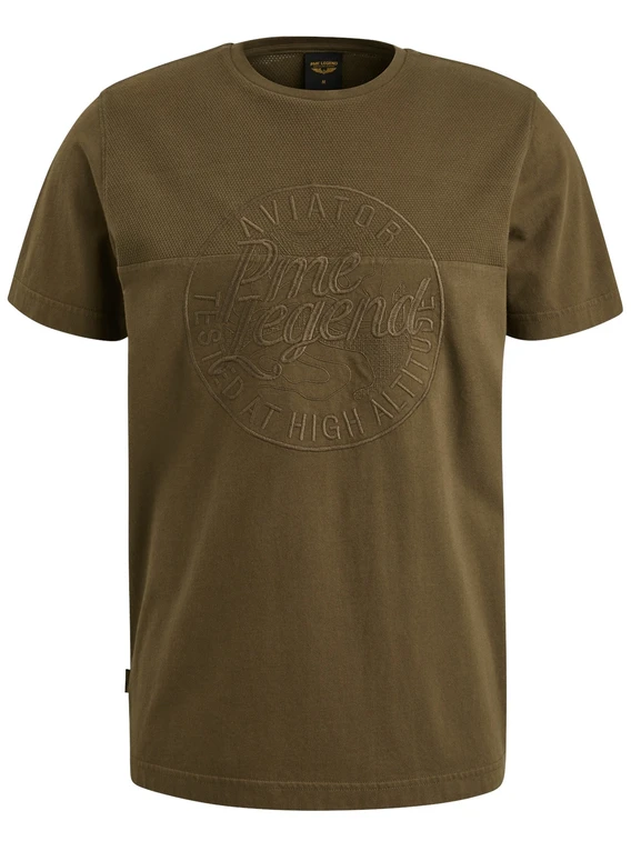 PME Legend Short sleeve r-neck pique mix PTSS2503568