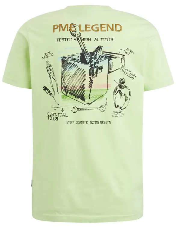 PME Legend Short sleeve r-neck single jersey PTSS2405552