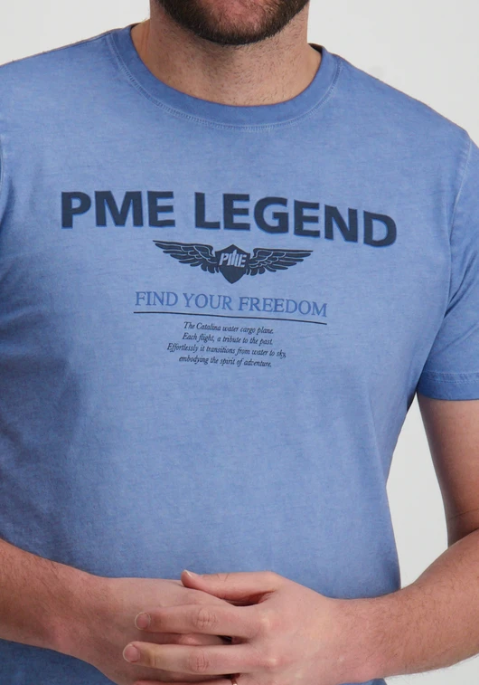 PME Legend Short sleeve r-neck single jersey PTSS2502555
