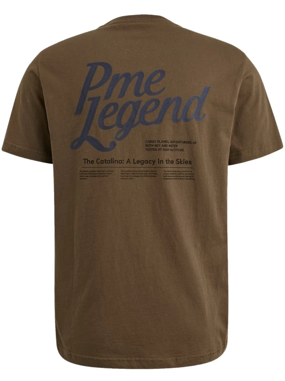 PME Legend Short sleeve r-neck single jersey PTSS2503569
