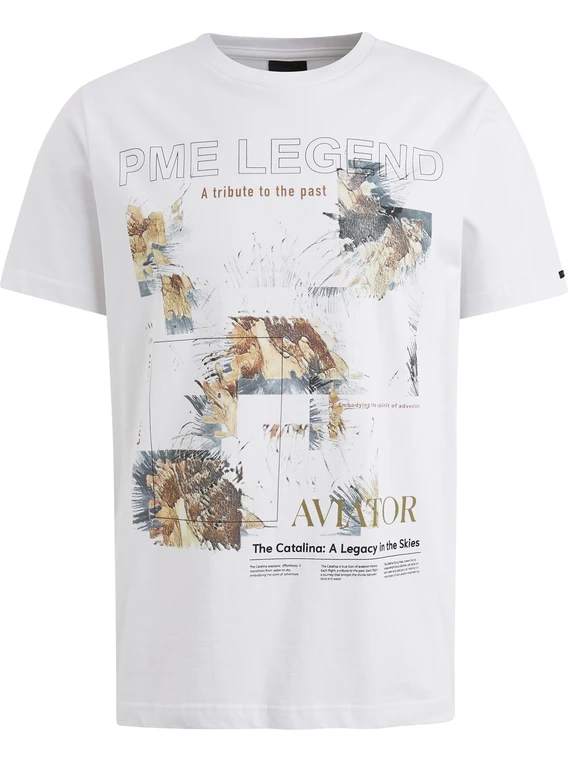 PME Legend Short sleeve r-neck single jersey PTSS2503570
