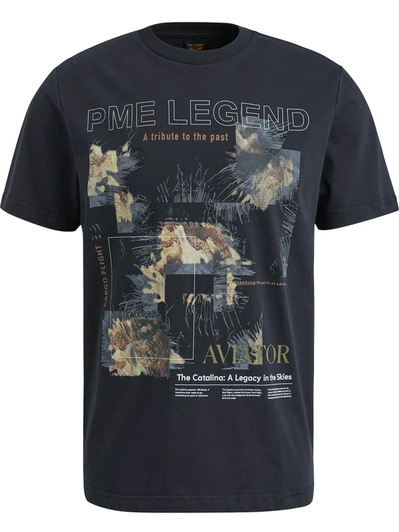 PME Legend Short sleeve r-neck single jersey PTSS2503570