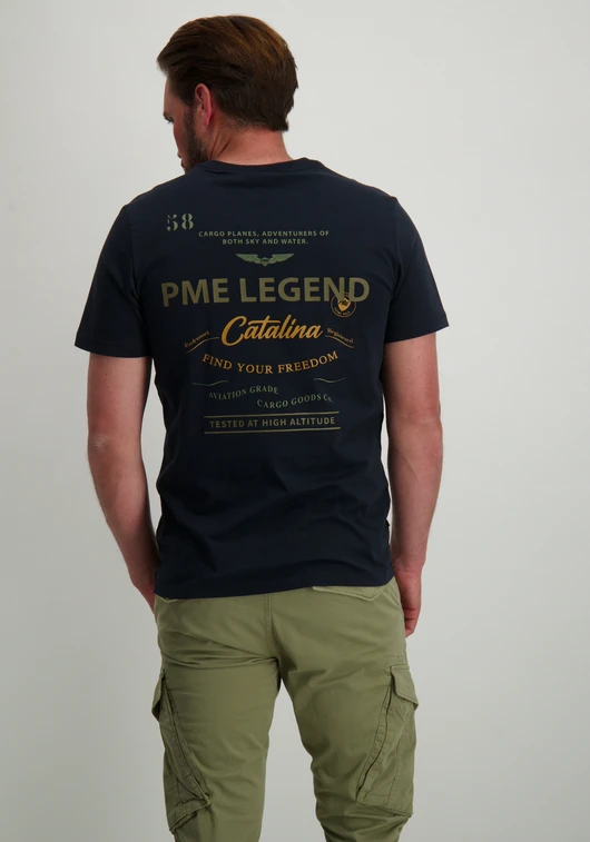 PME Legend Short sleeve r-neck single jersey PTSS2504589