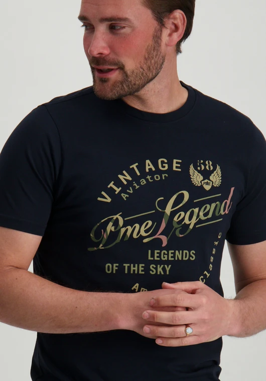 PME Legend Short sleeve r-neck single jersey PTSS2504596
