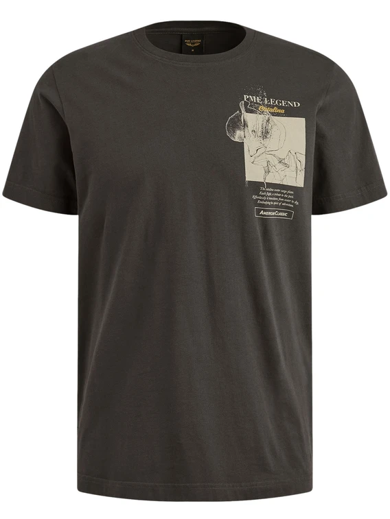 PME Legend Short sleeve r-neck single jersey PTSS2506577