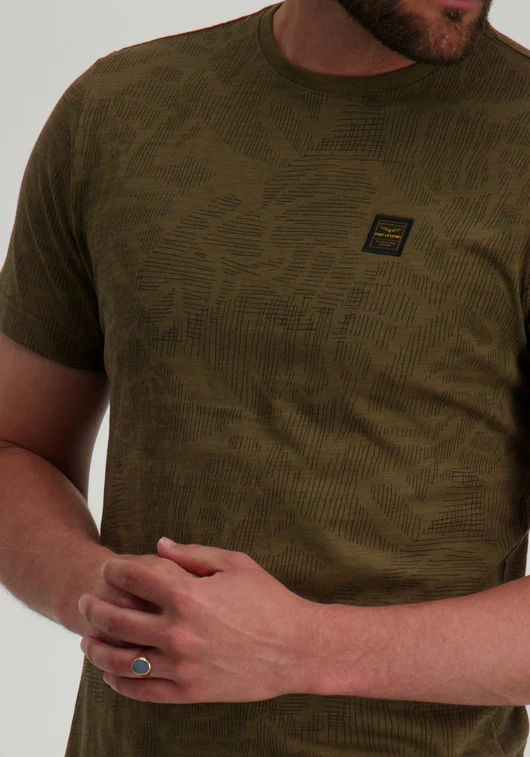 PME Legend Short sleeve r-neck slub jersey ao PTSS2503567