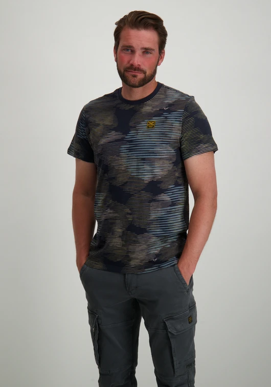 PME Legend Short sleeve r-neck slub jersey ao PTSS2503595