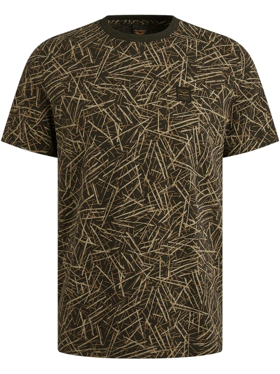 PME Legend Short sleeve r-neck slub jersey ao PTSS2506553