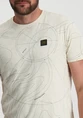 PME Legend Short sleeve r-neck slub jersey pa PTSS2502561