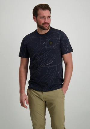 PME Legend Short sleeve r-neck slub jersey pa PTSS2502561