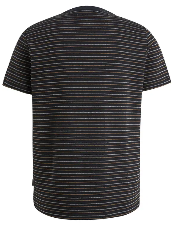 PME Legend Short sleeve r-neck textured yd st PTSS2406595