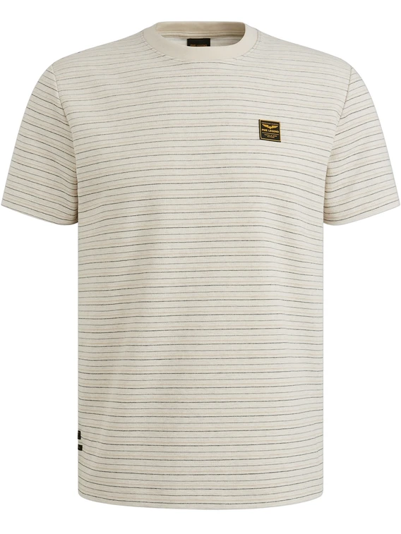 PME Legend Short sleeve r-neck textured yd st PTSS2506555