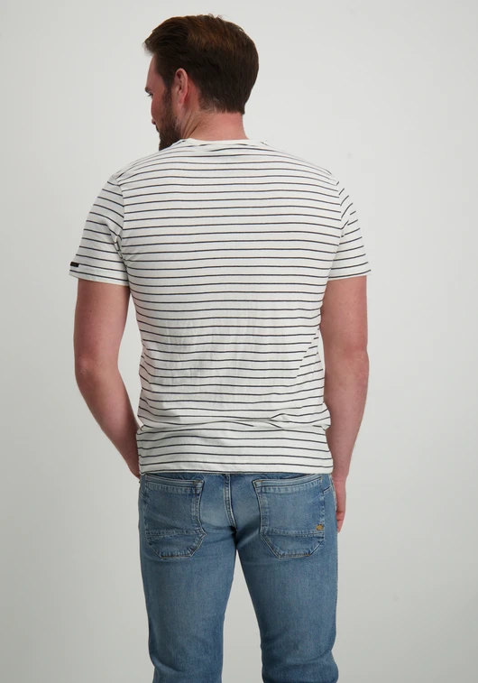 PME Legend Short sleeve r-neck yd melange str PTSS2502556