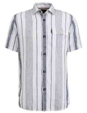 PME Legend Short Sleeve Shirt 100% Linen Yarn PSIS2305246