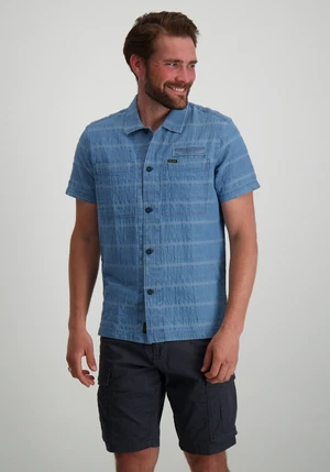 PME Legend Short Sleeve Shirt Chambray Dobby PSIS2404218