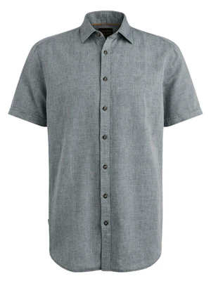 PME Legend Short Sleeve Shirt Ctn Linen 2 ton PSIS2504208