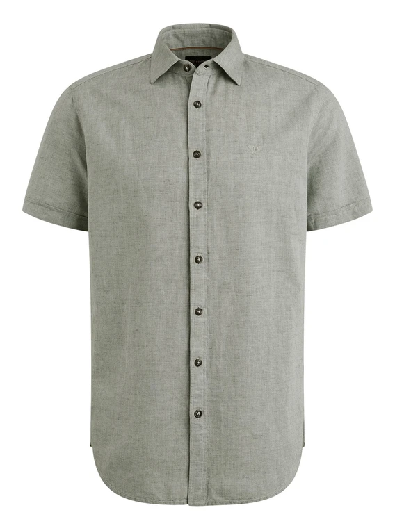 PME Legend Short Sleeve Shirt Ctn Linen 2 ton PSIS2504208