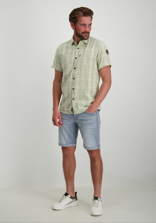 PME Legend Short Sleeve Shirt Ctn Multi Clr M PSIS2405228