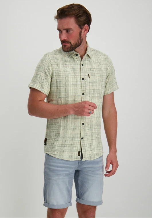 PME Legend Short Sleeve Shirt Ctn Multi Clr M PSIS2405228