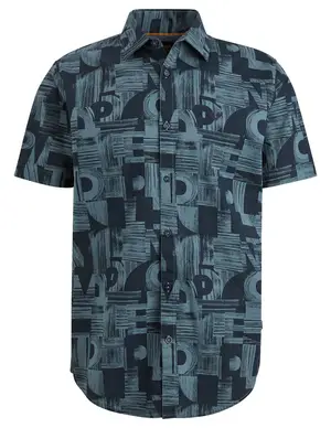 PME Legend Short Sleeve Shirt Print on Ctn Sl PSIS2403229