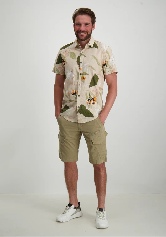 PME Legend Short Sleeve Shirt Print On Ctn Sl PSIS2404208
