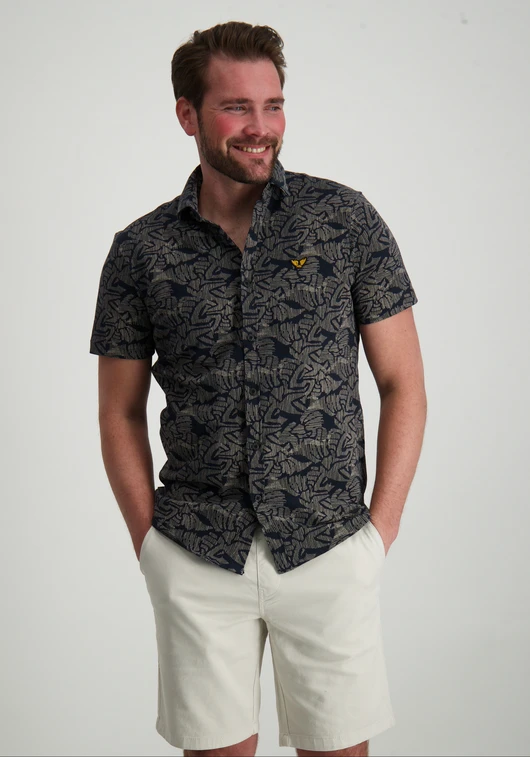 PME Legend Short Sleeve Shirt Print on Jersey PSIS2503238