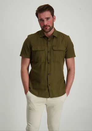 PME Legend Short Sleeve Shirt Slub Cotton PSIS2503242