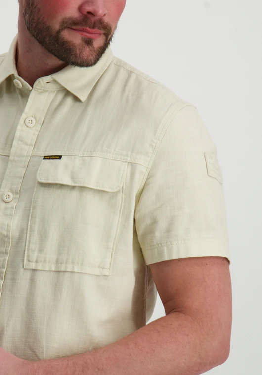 PME Legend Short Sleeve Shirt Slub Cotton PSIS2503242
