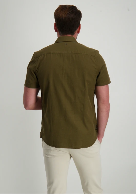 PME Legend Short Sleeve Shirt Slub Cotton PSIS2503242