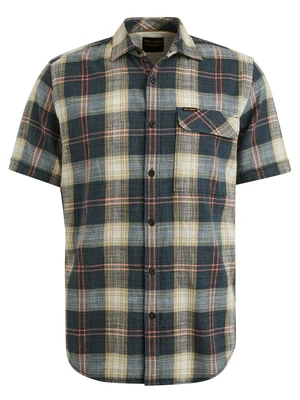 PME Legend Short Sleeve Shirt Slub Yarn Dyed PSIS2504206