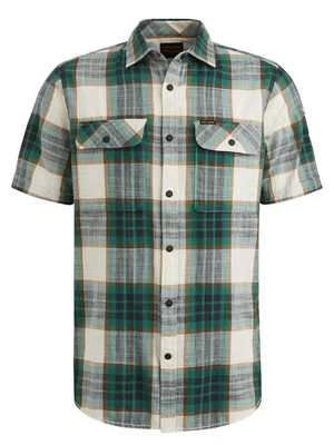 PME Legend Short Sleeve Shirt Y/D Slub Herrin PSIS2503234