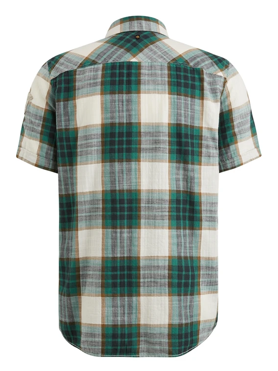 PME Legend Short Sleeve Shirt Y/D Slub Herrin PSIS2503234