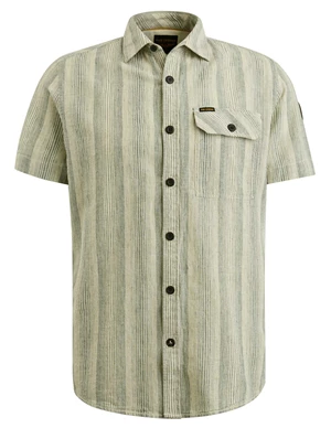 PME Legend Short Sleeve Shirt Yarn Dyed Strip PSIS2403245